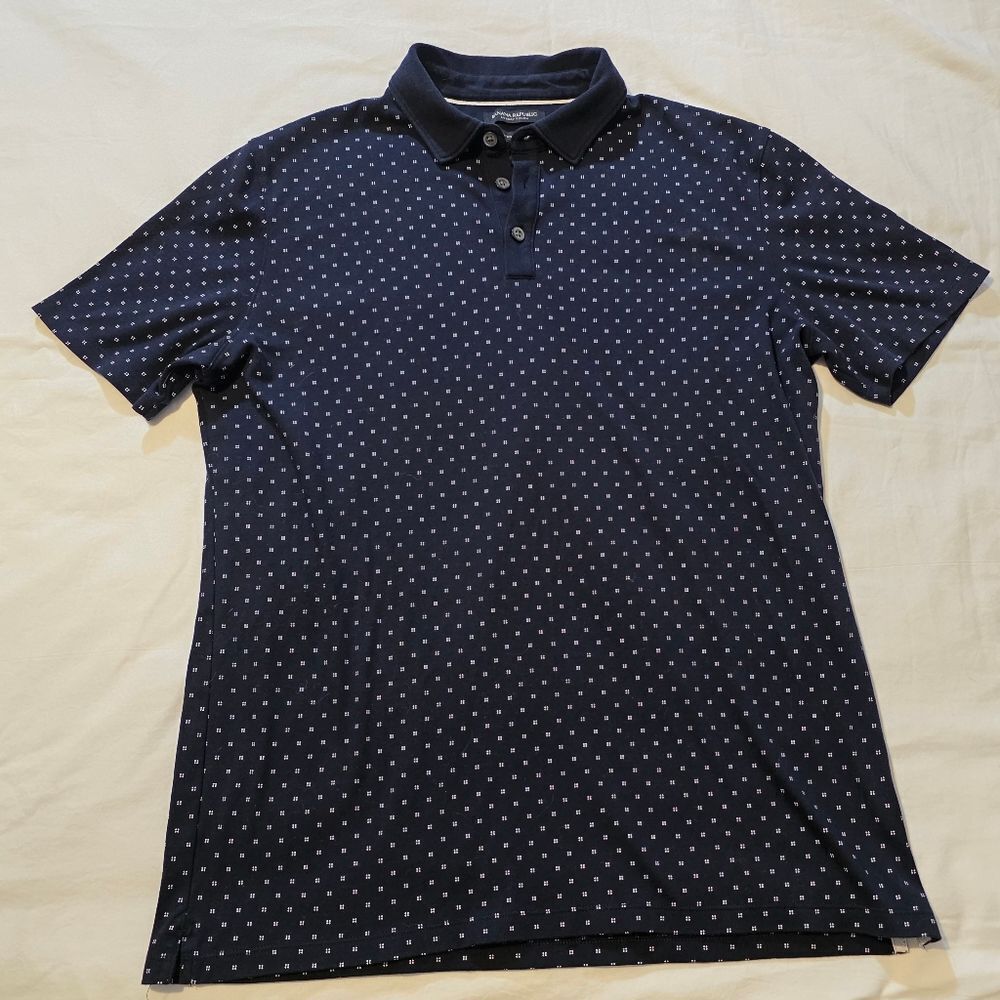 Banana Republic Navy Mens Large Tall